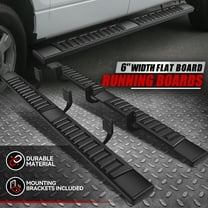 Nuvision for 99-16 Ford F250 F350 Super Duty Crew Cab 6" Running Board Side Step Nerf Bar