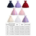 thumbnail image 4 of IBTOM CASTLE Kids Girls Long Communion Princess Dresses Flower Pageant Party Wedding Floor Length Dance Evening Gowns 11-12 Years Champagne, 4 of 8