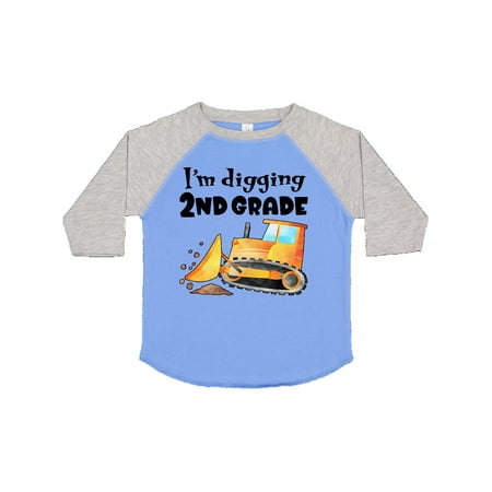 

Inktastic I m Digging 2nd Grade Construction Gift Toddler Boy or Toddler Girl T-Shirt