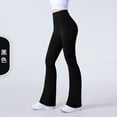 thumbnail image 1 of Pantalones de Yoga de Yoga de tipo Alo para mujer con cordón de cintura alta, pantalones de ejercicio de entrenamiento para adelgazar, sueltos, sueltos, casuales y rectos, hasta la cintura, 1 of 1