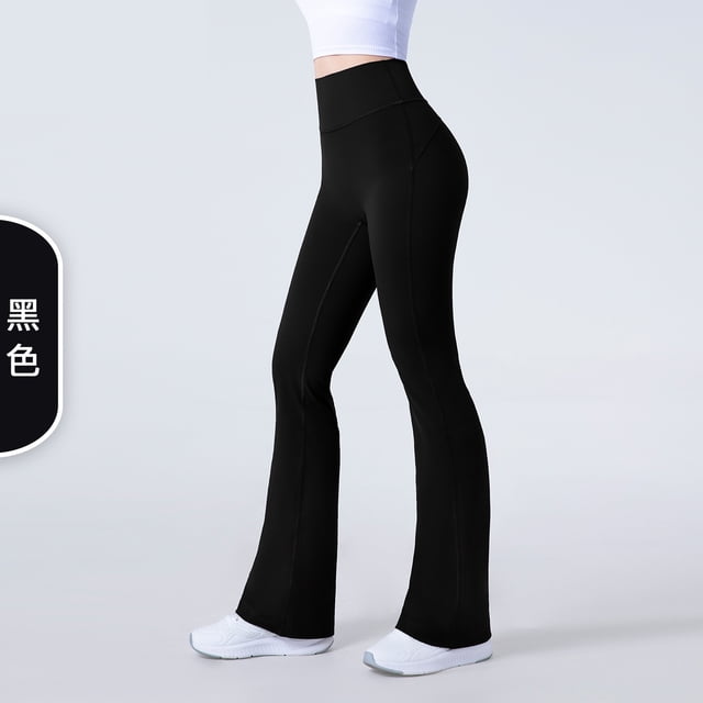 Pantalones de Yoga de Yoga de tipo Alo para mujer con cordón de cintura alta, pantalones de ejercicio de entrenamiento para adelgazar, sueltos, sueltos, casuales y rectos, hasta la cintura
