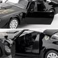 thumbnail image 7 of Play Vehicle Pontiac Firebird Trans Am Toy Car, Diecast 1:36 Scale Pull Back Model Car, Collectible Kids Toy for Aged 3 and up (Black), 7 of 7