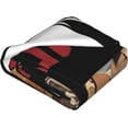 thumbnail image 4 of One Music Direction Flannel Blanket Air Conditioning Blanket Nap Blanket Sofa Throw Blanket Throw Blankets 50"X40", 4 of 6