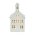 thumbnail image 2 of Fraiche White Light-up Ceramic Church Decoration, 2 of 6