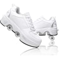 thumbnail image 1 of Chaussures de Patins à Roulettes Déformation Chaussures de Marche Automatiques avec Roue à Déformation à Double Rangée Chaussures de Patinage pour Adultes et Enfants, 1 of 5