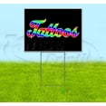 thumbnail image 1 of Tattoos (18" x 24") Yard Sign, Includes Metal Step Stake, 1 of 6