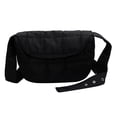 thumbnail image 1 of Bolso Hombro para Mujer Bolso Cruzado Con Bolsillo Con Solapa Y Rombos Acolchado Algodón (negro), 1 of 8