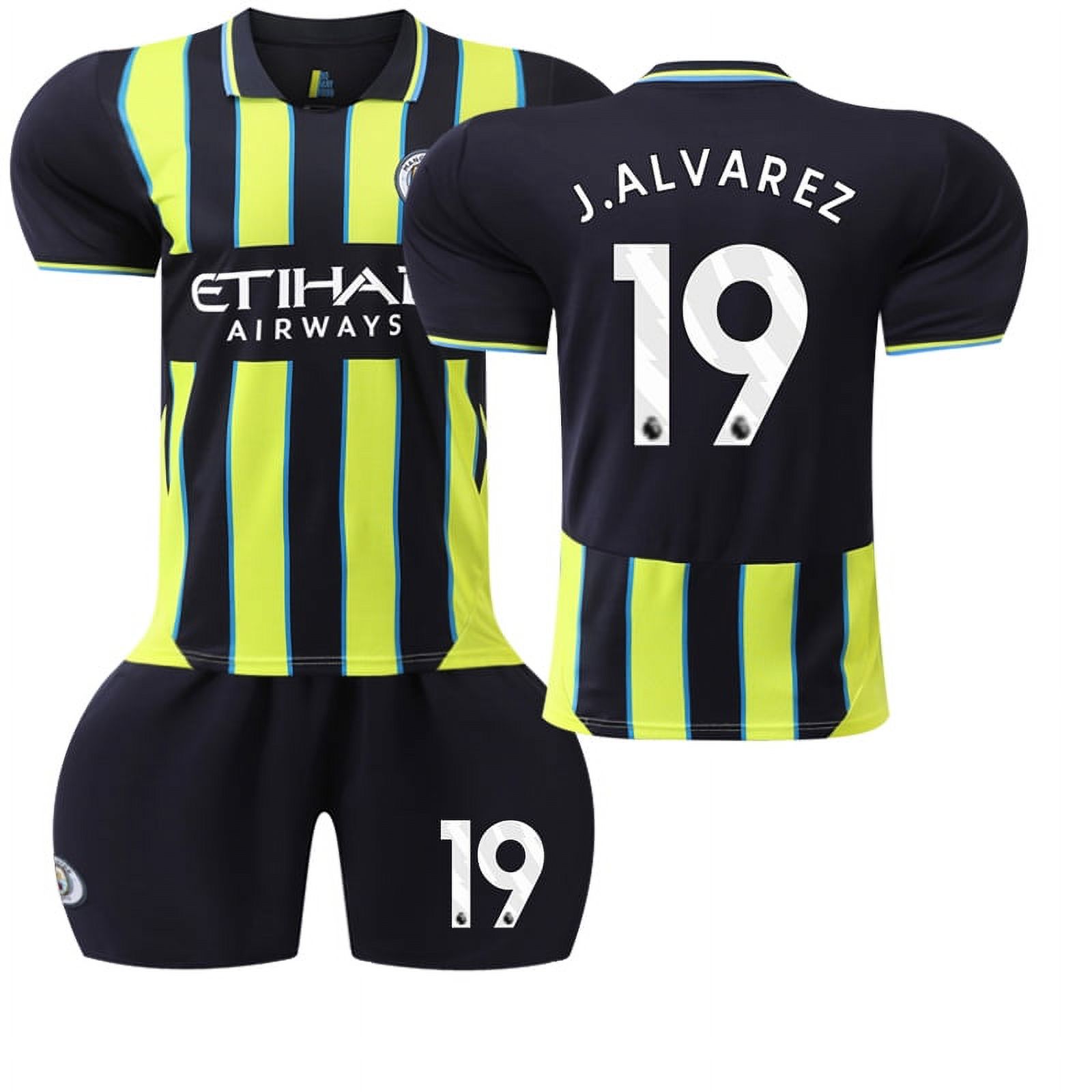19.J.Alvarez Kid'sユニフォーム 2023-2024 Man City Away Shirt (Kids) (J ALVAREZ 19) | Fruugo NL