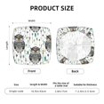 thumbnail image 6 of Sofa Couch Cushion Covers Set - Cool Tribe Owls Stretch Sofa Slipcovers Protector, Removable Seat Covers for Chairs Dining Room Kitchen Furniture Pets set of 4, 6 of 7