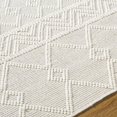 thumbnail image 7 of Mark&Day Wool Rugs, 9x12 Veneburen Global Light Beige Area Rug, Ivory Pearl Sandstone Carpet for Living Room, Bedroom or Kitchen (9' x 12'), 7 of 7