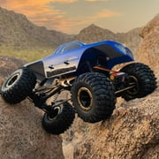 Redcat Racing Everest 10 1:10 Scale Rock Crawler Electric Brushed RC Truck, Blue