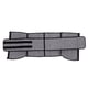 thumbnail image 3 of Entrenador de cintura Cinturón de sudor Recortador de cintura Abdomen Wrap Pérdida de peso Equipo de ejercicio Cinturón ajustable Cinturón moldeador deportivo Cinturón ANGGREK Otros, 3 of 8