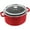 Cherry, variant on Staub Cast Iron 4-qt Round Cocotte with Glass Lid - Cherry