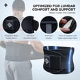 thumbnail image 3 of Faja lumbar NeoHealth para hombre - Ultrafina, ajustable, flexible y con soporte (XL), 3 of 5