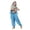 Light Blue%GC100, variant on SJLDQY Carnival Womens Belly Dance Dress Up Sexy Sequined Tops Lace Mesh Pants Outfits Party Stage Performance Clothes Set