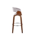 thumbnail image 5 of LumiSource Vintage Mod 30" Fixed-Height Barstool - Set of 2, 5 of 6
