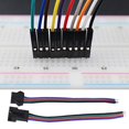 thumbnail image 1 of ANGGREK LED Strip Light,50 Pairs Connector Cable Male And Female 4 Pin Tinned Copper Core For LED Strip Light 10cm Length,Lighting Parts, 1 of 8