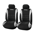 thumbnail image 1 of 2 Fundas Para Asientos  Bloosom Delanteros De Auto Universal Gris, 1 of 5