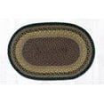 thumbnail image 3 of C-099 Brown, Black, Charcoal Braided Rug , Rectangle 3' x 5', 3 of 3