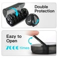 thumbnail image 5 of Large Weekly Medicine Organizer 2 Times a Day Travel Pill Box Case for Pills, Vitamins, Fish Oil, Supplements, Black, 5 of 9