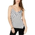 thumbnail image 2 of I.N.C Womens Asymmetrical Cami Tank Top, White, Large, 2 of 2