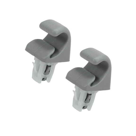 2pcs Car Sun Visor Hook Clip Bracket Retainer 74348-33040 for Toyota Highlander