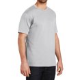 thumbnail image 2 of Men's Perfect Weight Crew Tee Silver 2X-Large, 2 of 4