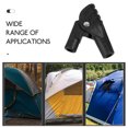 thumbnail image 3 of OULII Black Tent Pole with Ergonomic Grip and Foldable Tent Support Adapter, 3 of 8