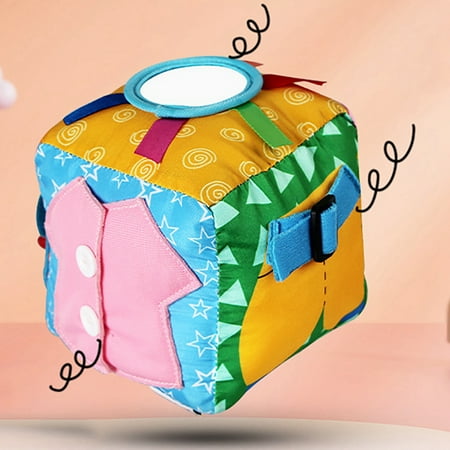 Activite Cube Soft Apprentissage Discovery Play Cube Tissu Block Jouet Pour Bebe Walmart Canada