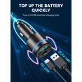 thumbnail image 3 of Transmisor FM Bluetooth RIWUSI para coche con PD 30W y QC3.0 18W, 3 of 8