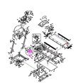 thumbnail image 2 of Rear Idler Roller 1000108449 Works W Horizon Fitness Livestrong Treadmill, 2 of 2
