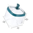 thumbnail image 2 of UPOUART 2Jgo Frasco Decorativo Transparente Para Almacenamiento De Y Especias Con, 2 of 6