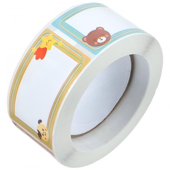 CCOCC 2026 New Stickers Adhesive Name Tags Label Sticky for Clothes Blank Labels Gift Student Baby,For School,Home,Party,Baby Items,Crafts