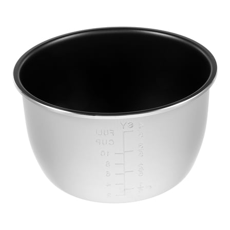 OUNONA Nonstick Electric Cooker Pot Insert Made of Aluminum Alloy for Efficient Cooking