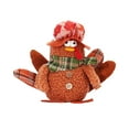 thumbnail image 1 of Decoración festiva de cosecha de otoño para la decoración de Acción de Gracias Juego de adornos de pavo victoriano, 1 of 7