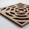 thumbnail image 4 of Ekena Millwork 7 3/8"W x 7 3/8"H x 3/8"T Extra Small Edinburg Decorative Fretwork Wood Wall Panels, Birch, 4 of 6