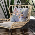 thumbnail image 3 of Amrita Sen Designs CAPL704BrCDS-ZP-26x26 26 x 26 in. Hummingbird Love Broadcloth Indoor & Outdoor Zippered Pillow - Muted Mint, Yellow & Blue, 3 of 4