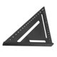 thumbnail image 1 of Regla triangular BuyWeek Carpintería de aluminio 150 mm 300 mm, 1 of 8