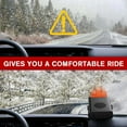 thumbnail image 5 of Portable Car Heater That Plug into Cigarette Lighter 12V Windshield Defroster & Defogger 2 in 1 Fast Heating/Cooling Automobile Heater Demister Vehicle Heater Fan Suitable for All Car, 5 of 6