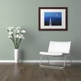 thumbnail image 3 of Trademark Fine Art "Moon over Vermont" Canvas Art by Michael Blanchette Photography White Matte, Wood Frame, 3 of 4