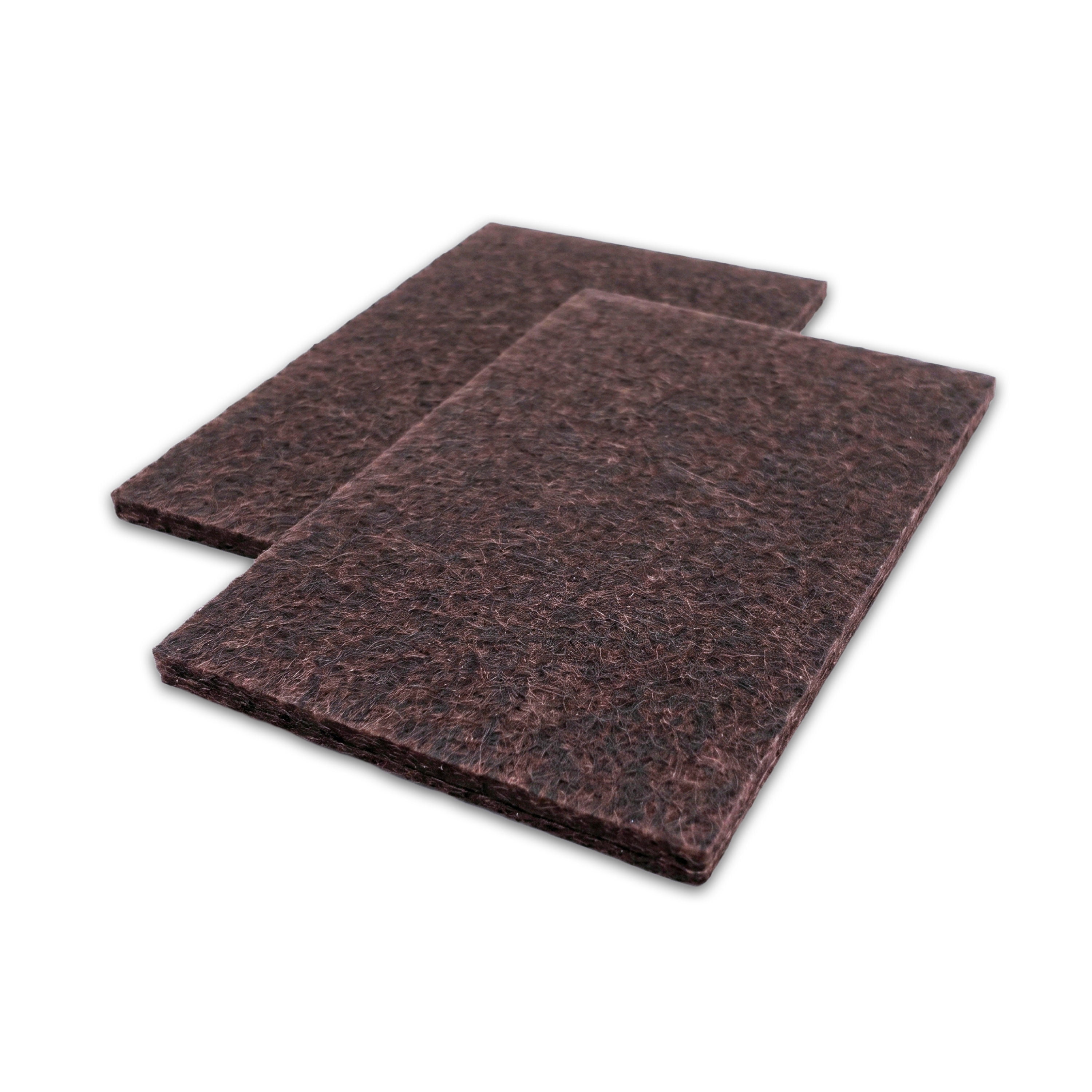 SSGG 4.5 x 6"" Brown Felt pads Blkt 2PC