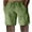 Green, variant on IROINNID Men's Casual Cotton Linen Drawstring Waist Loose Beach Shorts