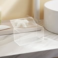 thumbnail image 4 of WHAMVOX Box Dryer Holder With Lid Clear Laundry Storage Organizer For Efficient And Dryer Ball Management Laundry, 4 of 8