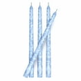 thumbnail image 6 of CANDWAX 3x6 Pillar Candles Set of 3 - Decorative Rustic Candles Unscented and No Drip Candles - Ideal as Wedding Candles or Large Candles for Home Interior - Light Blue Candles, 6 of 27