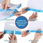 8 Pack Extra Large Adult Airtight Space Saver Vacuum Seal Storage Organizer Bags Strong 47X32 in