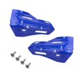 thumbnail image 2 of Luwecf Generic Motorcycle Hands Guards Easy to Install Professional Fittings Universal Decoration Windshield Deflectors Blue, 2 of 9