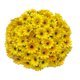 thumbnail image 1 of 4 cm de dos capas de pequeño crisantemo girasol simulación de girasol flor crisantemo cabeza de flor, 1 of 6