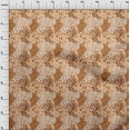 thumbnail image 3 of oneOone Polyester Lycra Peach Fabric Skins Animal Diy Clothing Quilting Fabric Print Fabric By Yard 56 Inch Wide, 3 of 4