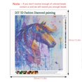 thumbnail image 2 of Kit de pintura de diamantes de perforación completa 5D, kits de adultos y principiantes Artesanía de diamantes Decoración del hogar, 15.8 X 11.8 pulgadas oso de fresa Hogar, 2 of 5