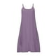 thumbnail image 4 of Mini vestido camisola sin mangas y sin espalda para mujer, para la playa, de poliéster, con volantes en el dobladillo, para cubrir el bikini, para llevar en vacaciones y en fiestas en la piscina., 4 of 8
